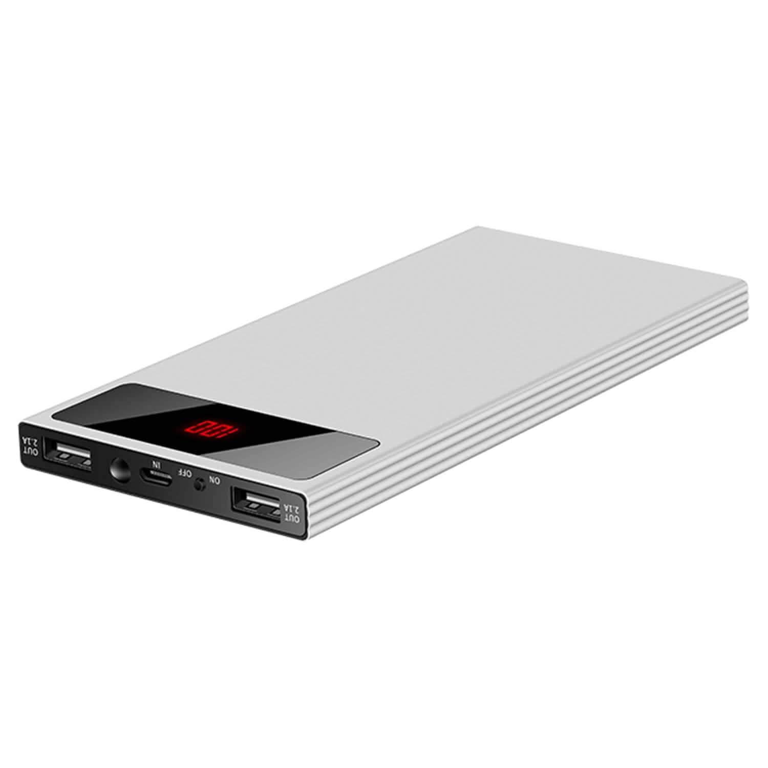 Slim 20,000mAh Power Bank — Ultra-Thin Design