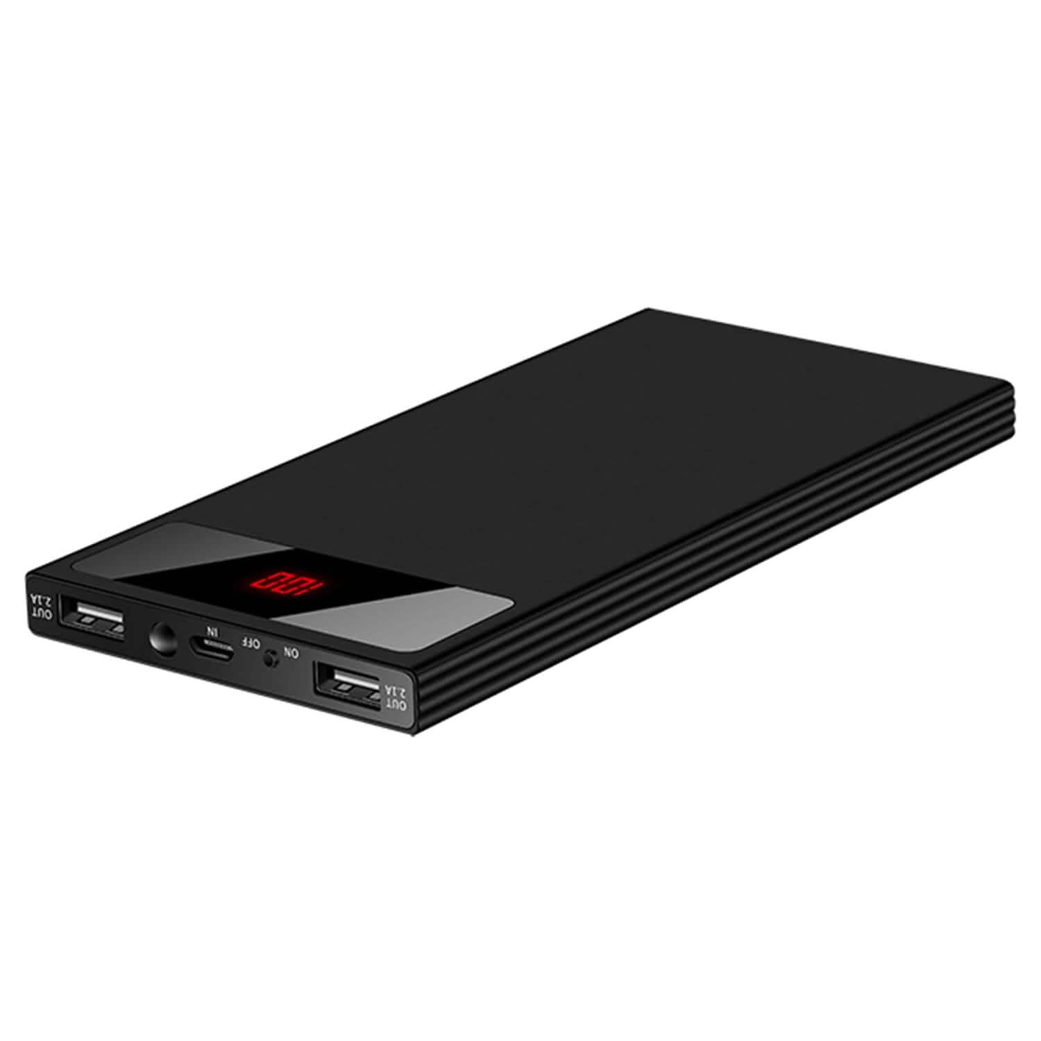 Slim 20,000mAh Power Bank — Ultra-Thin Design