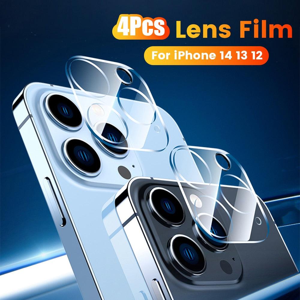 iPhone Camera Lens Protector | Tempered Glass | 4-Pack | iPhone 12, 13 & 14 Pro Max
